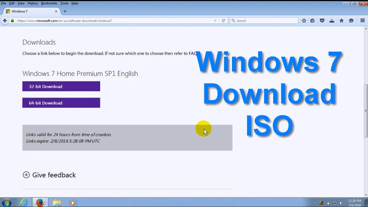 how to download windows 7 on usb